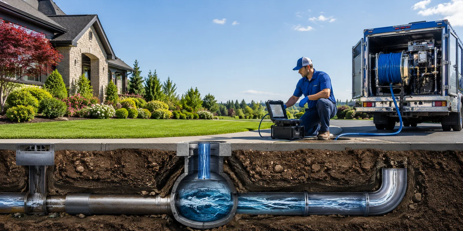 Drainage restoration information for Lejunior, KY